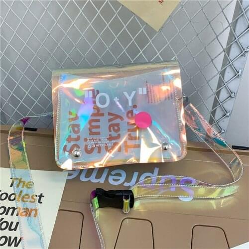 Purple Spirit Bird - Fashion Shoulder Bag Designer Women Crossbody Bags Female Transparent Hand Bags for Women Brand 2021