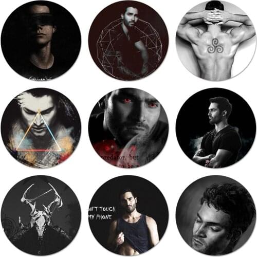 Derek Hale Quotes Teen Wolf Amazing Icons Pins Badge Decoration Brooches Metal Badges For Clothes Backpack Decoration
