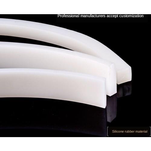 Solid Silicone Rubber Seal Strip Heat Resistance Square 2mm 2.5mm 3mm 4mm 5 6 7mm 8mm 9mm 10mm 11mm 12mm 13mm 14mm 15mm - 24mm
