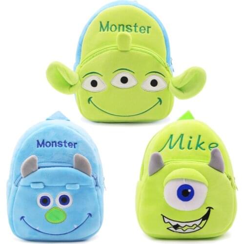 3D Cartoon School Bag Kids Plush Backpacks Mini schoolbag Child Plush Backpack Children School Bags Girls Boys Backpacks
