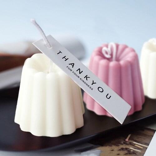 SILIKOLOVE Creative Cylinder Candle Mold Silicone Molds for Candle Making DIY Handmade Aroma Candle Wax Molds