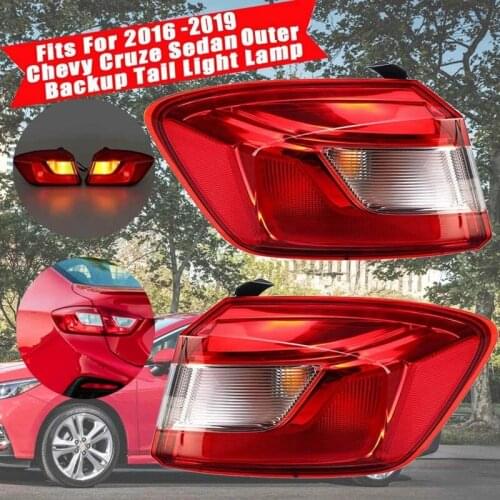 LED Tail Light for Chevrolet Cruze 2016-2018 TailLight Rear Brake Light Stoplight Reversing Lamp Car Assembly 84078120