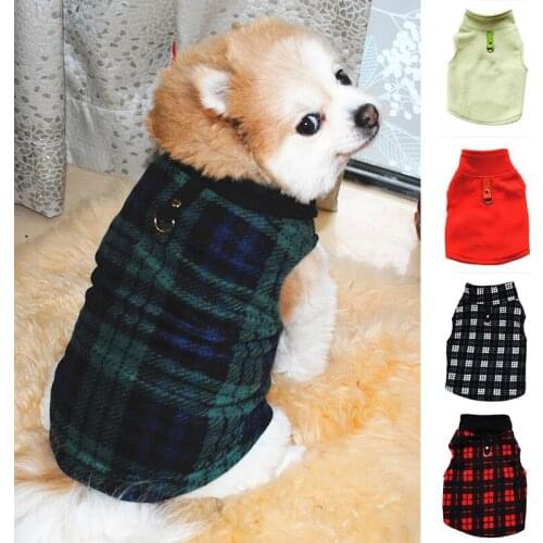 Warm Dog Coat Fleece Winter Dog Clothes French Bulldog Pug Chihuahua Pet Puppy Clothes Small Dog Jacket Clothing for Dog Coats