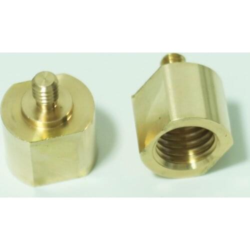 2pcs Tripod adapter screw 5/8" UNC TO 1/4" UNC for tripod Laser level instrument