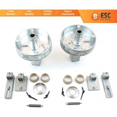 ESC EGE513 + EGE514 2 Sets 8 Pieces Armrest Repair Part Latch Bracket Right Left for Mercedes Vito W639 MK2 2003-2014