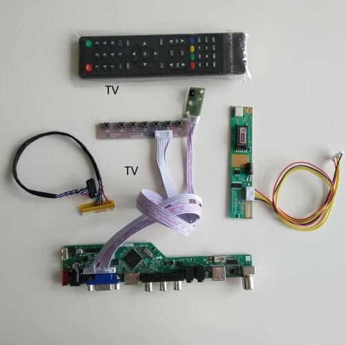 LCD LED AUDIO TV HDMI USB VGA AV 1 CCFL lamps card Controller driver Board For LP154WX4-TLC3 1280X800 display kit