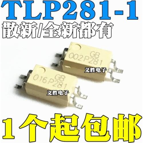 10 pçs/lote TLP281-1GB P281 SOP4 SMD4