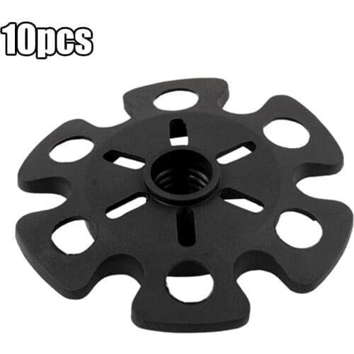 10PCS Outdoor Climbing Trekking Pole Tips SnowFlake Mud Ski Basket Walking Stick Basket Cap Guard Replacement Hiking Accessory