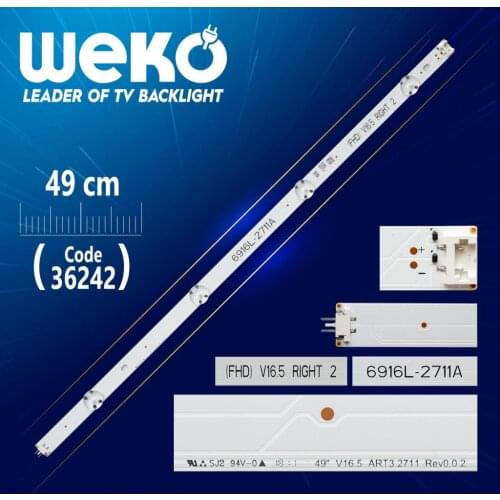49 V16.5 ART3 2711 REV0.02 6916L-2711 4 LED 49 CM