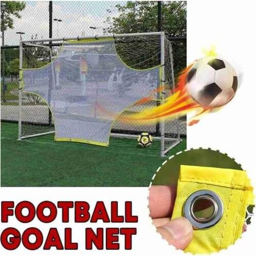 5-7-11-A -Side people teenager Football training soccer goal goal cloth youth free kick practice shooting net rebound net