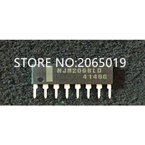5PCS NEW NJM2068LD NJM2O68LD 2068LD SIP-8