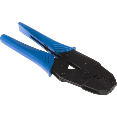 6.5/5.4/1.72mm² Coaxial Cable Cold Pressed Terminals Ratchet Crimping Plier