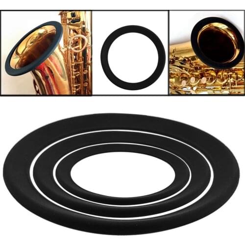 Sax Silicone Bell Protector Saxophone Ring Mute for Musical Beginners Gifts