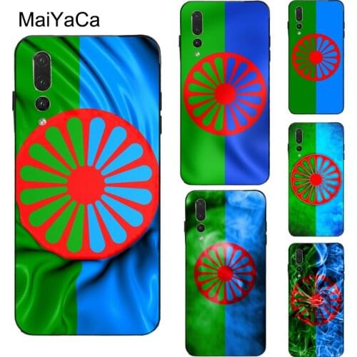 MaiYaCa Gypsy Romani Roma Flag Case For Huawei P Smart 2019 Z P20 P30 P40 Pro P10 Lite Mate 20 30 Pro10 Lite Cover