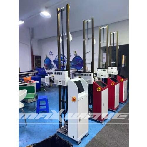 CMYKW UV Ink Vertical Wall Printer Machine 3D Robot Wall inkjet Machine Printer