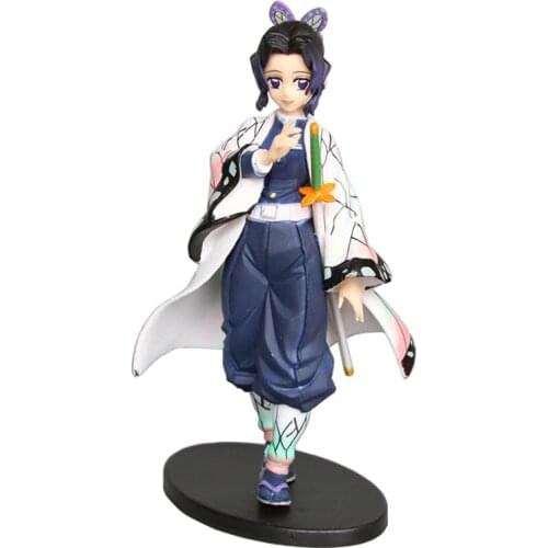 Demon Slayer Kimetsu no Yaiba Figure Tomioka Giyuu Hashibira Inosuke Kamado Tanjirou Nezuko Zenitsu Figurine anime Action figure