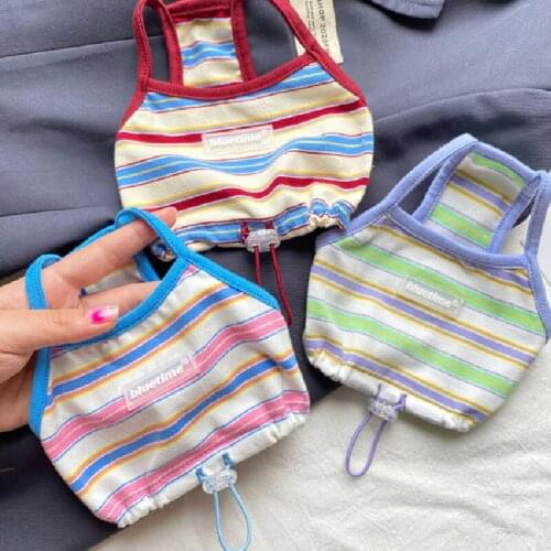 Short Dog Vest Skirt Summer Cat Puppy Small Dog Clothes Chihuahua Pomeranian Yorkie Maltese Bichon Poodle Schnauzer Clothing New