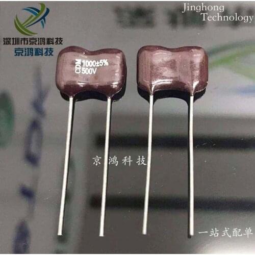 Hot selling ,original10PCS 500v 1000pf Mica capacitor
