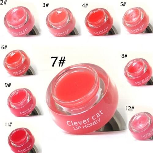 Cute Lips Makeup Crystal Shine Lip Honey Moisturizer Hydrating Gloss Fruit Extracts Lips Balm