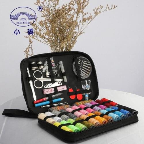 Sewing Kits Portable DIY Multi-function Sewing Box Set for Handmade Knitting Stitching Embroidery Thread Sewing Accessories
