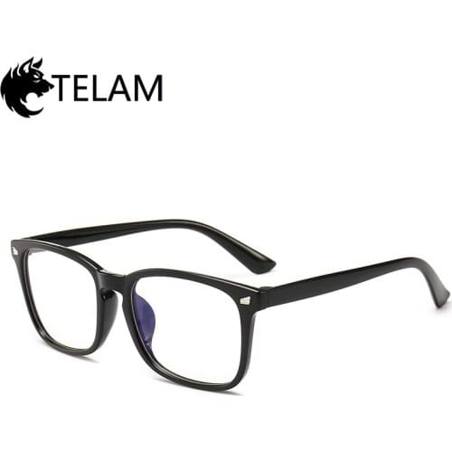 New Computer Glasses Frame Women Anti-blue Radiation Protection Flat Mirror Myopia Frame Eyeglasses Men Clear Lens Glasses