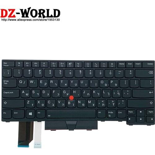 New Original Hebrew Israel Backlit Keyboard for Lenovo Thinkpad L14 Laptop Teclado 5N20W67809 5N20W67845 5N20W67773