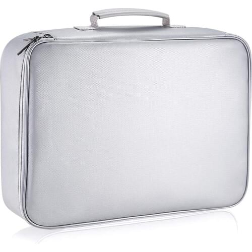 Fireproof Document Storage Bag,IPX4 Waterproof Document Storage Bag, Zipper Closure Safety Accessories,for Business Home