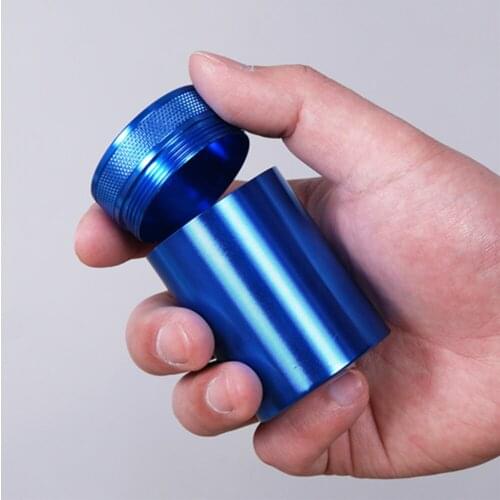 Portable Multi Color Travel Mini Tea Caddy Aluminum Storage Boxes Sealed Tea Leaves Container Gifts High Quality