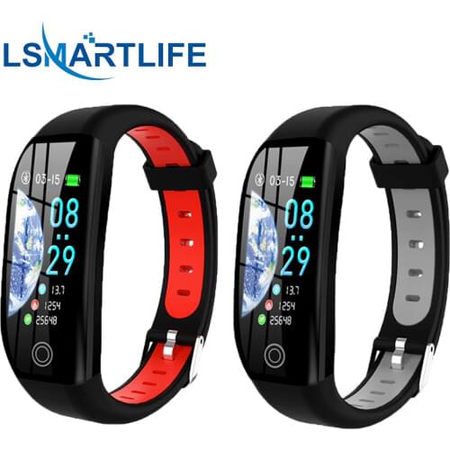 F21 Smart Bracelet GPS Distance Fitness Activity Tracker IP68 Waterproof Blood Pressure Watch Sleep Monitor Band Wristband