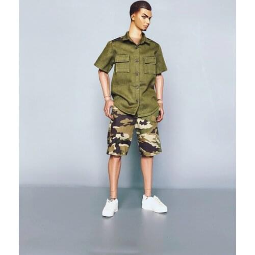 1/6 Scale Trendy Doll Soldier Shorts Suitable For 12-inch Ht Ss Dam Body Action Figure Doll Toy Clothing Accessories In Stock