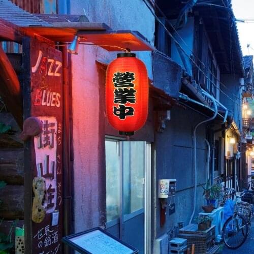 10 inch Festival Cloth Lantern Japan Restaurant Chochin Pub Daily Lantern Decor Necessary Household Decoration Gadgets