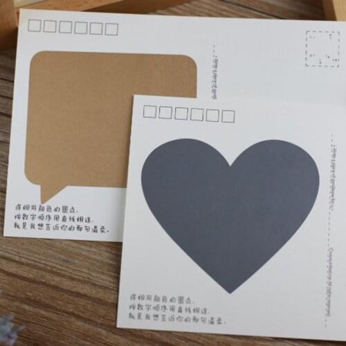 10pcs/lot DIY scratch cards surprise Creative Gifts Sand painting puzzle Gold silver Sticker decoration