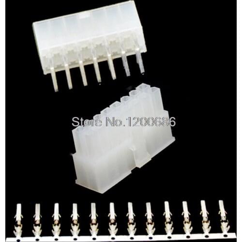 2*7PIN 14PIN Kit Pitch 4.2MM Curved Solid Needle 90 degree 5557 Double Row connector