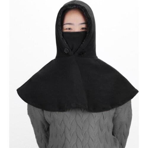 60%HOTUnisex Thickened Warm Hood Balaclava Shawl Outdoor Bicycle Riding Headgear Scarf