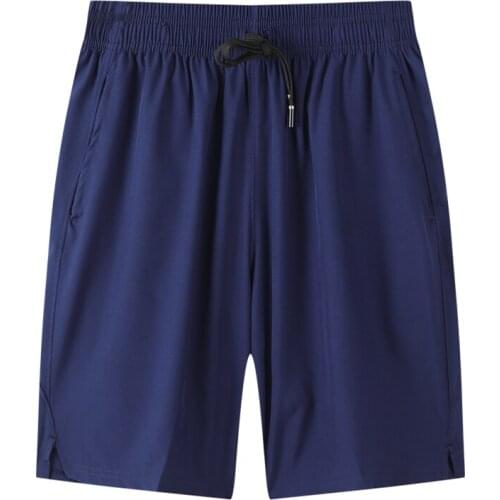 A301 Modern 2 Way Stretch Sports Shorts Multi Sizes Casual Front Vent Back Laser Holes Style Summer Mens Pants With Drawstring