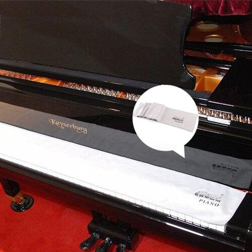 Piano Keyboard Cover Microfiber Washable 88 Keys Digital Piano Dust Cover