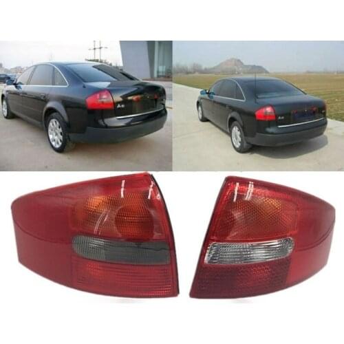 For Audi A6C5 1999-2005 2002 2003 2004 2005 old A6 rear taillight shell brake light reversing lamp cover half assembly