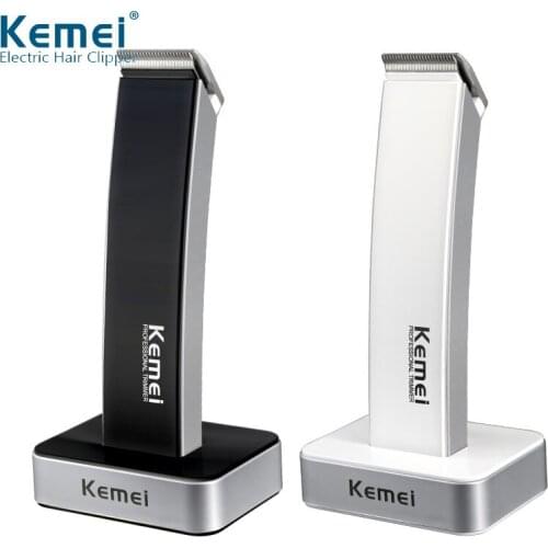 Kemei NEW Electric Clipper Hair Trimmer Beard Rechargeable Haircut Hair Professional Cutter Hair Cutting Machine For Men Baby