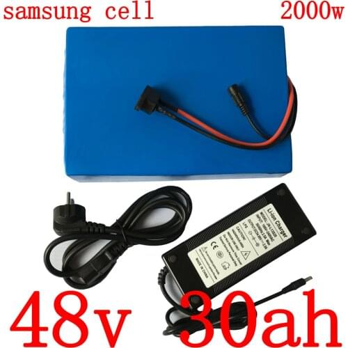 48V 30Ah 25Ah 22Ah 20Ah 18Ah 15Ah 13Ah 10Ah Lithium Battery 48V Electric Bicycle Battery 48V 750W 1000W 2000W E-Bike Battery