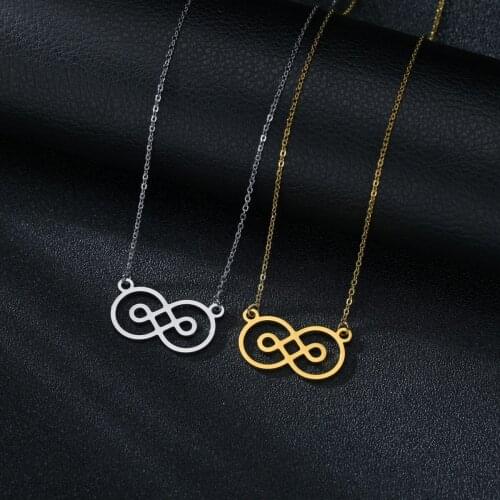 Fashion Simple Punk 316L Stainless Steel Men And Women Pendant Couple Pendant Necklace Jewelry Birthday Commemorative Gift