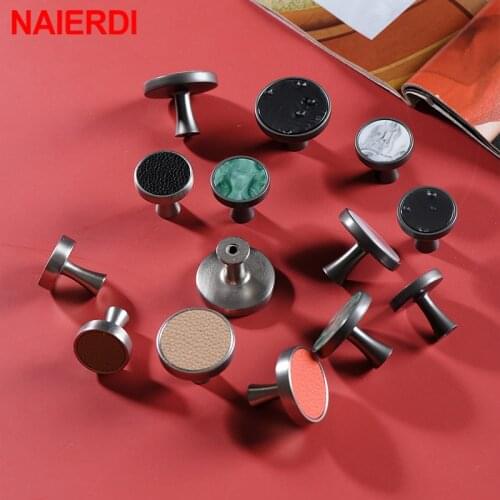 NAIERDI Zinc Alloy Cabinet Knobs Black Silver Handles Nordic Wall Hooks Hanging Hooks for Hanging Hat Bag Kitchen Handle Pulls