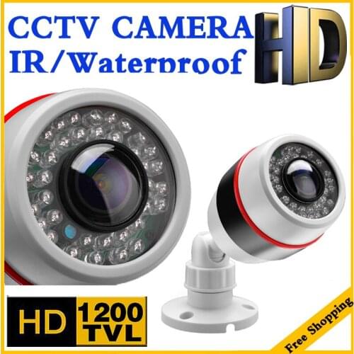 Panorama Camera 1200TVL HD CCTV Camera 1.7MM Night Vision IR High Quality Surveillance Fisheye Camera outdoor waterproof ip66
