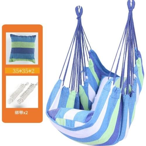 Hanging Seat Balcony Garden Bedroom Multifunction Indoor Outdoor Easy Install Hammock Chairs Backyard Kids Children Swing Home