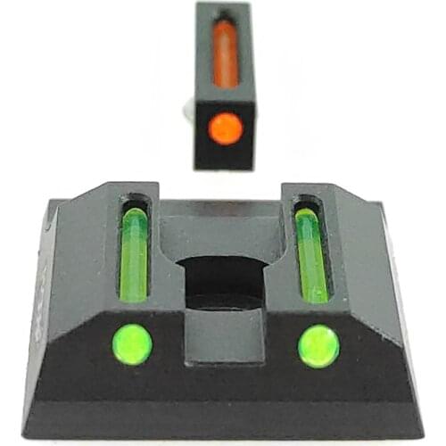 Sights Front and Rear Metal Fiber Optic For Taurus G2C G2S G3 Factory PT111 PT140 G2 PT709 PT740 TX22 9 mm.40