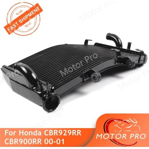 Motorcycle Radiator For Honda CBR929RR CBR900RR 2000 2001Cooling Cooler Accessories CBR 900 929 RR CBR900 CBR929 900RR 929RR