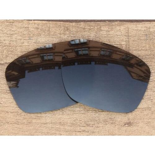 Vonxyz Stealth Black Polycarbonate Replacement Lenses for-Oakley Sliver Frame