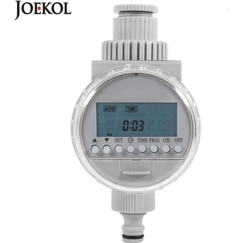 Solar Garden Watering Timer Digital LCD Automatic Watering Timer Water Saving Irrigation Controller Watering System