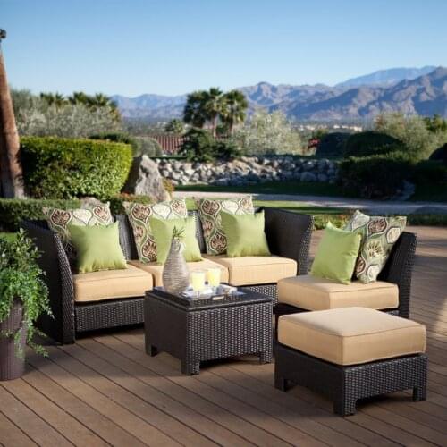 Living room used rattan outdoor furniture home used luxurious sofa set