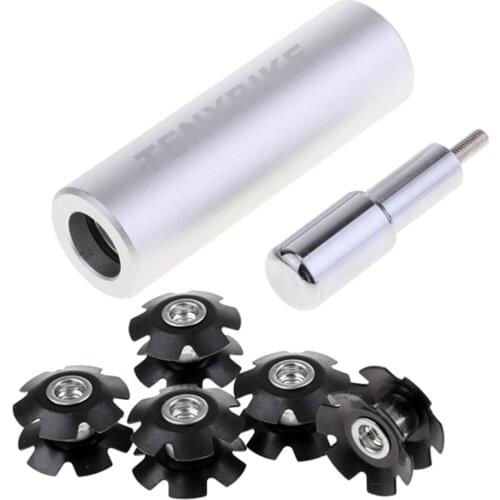 Fork Headset Installer Star Nut Setting Setter & 5 Fangled Star Nut