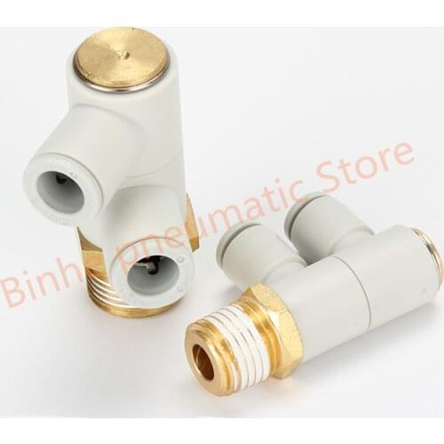 Outer Screw Straight Pipe Quick Insert Joint Pneumatic Components KQ2VD04-01AS/02AS/03AS,KQ2VD06-01AS/KQ2VD06-02AS/KQ2VD06-03AS